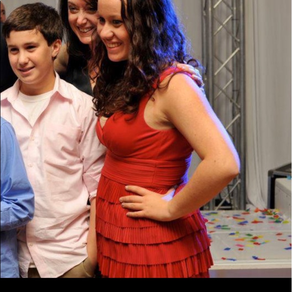 Super fun red BCBG dress!!!!
